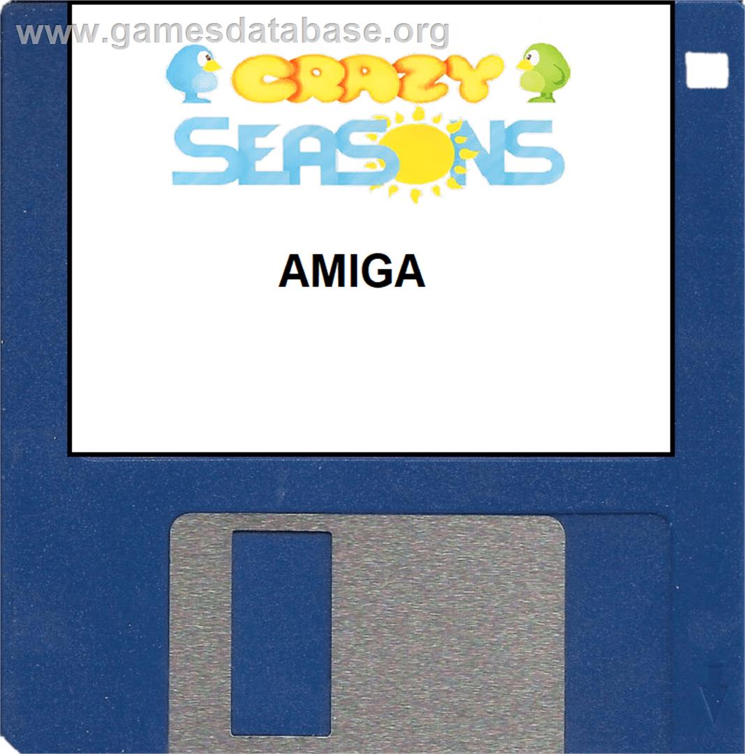 Crazy Seasons - Commodore Amiga - Artwork - Cartridge