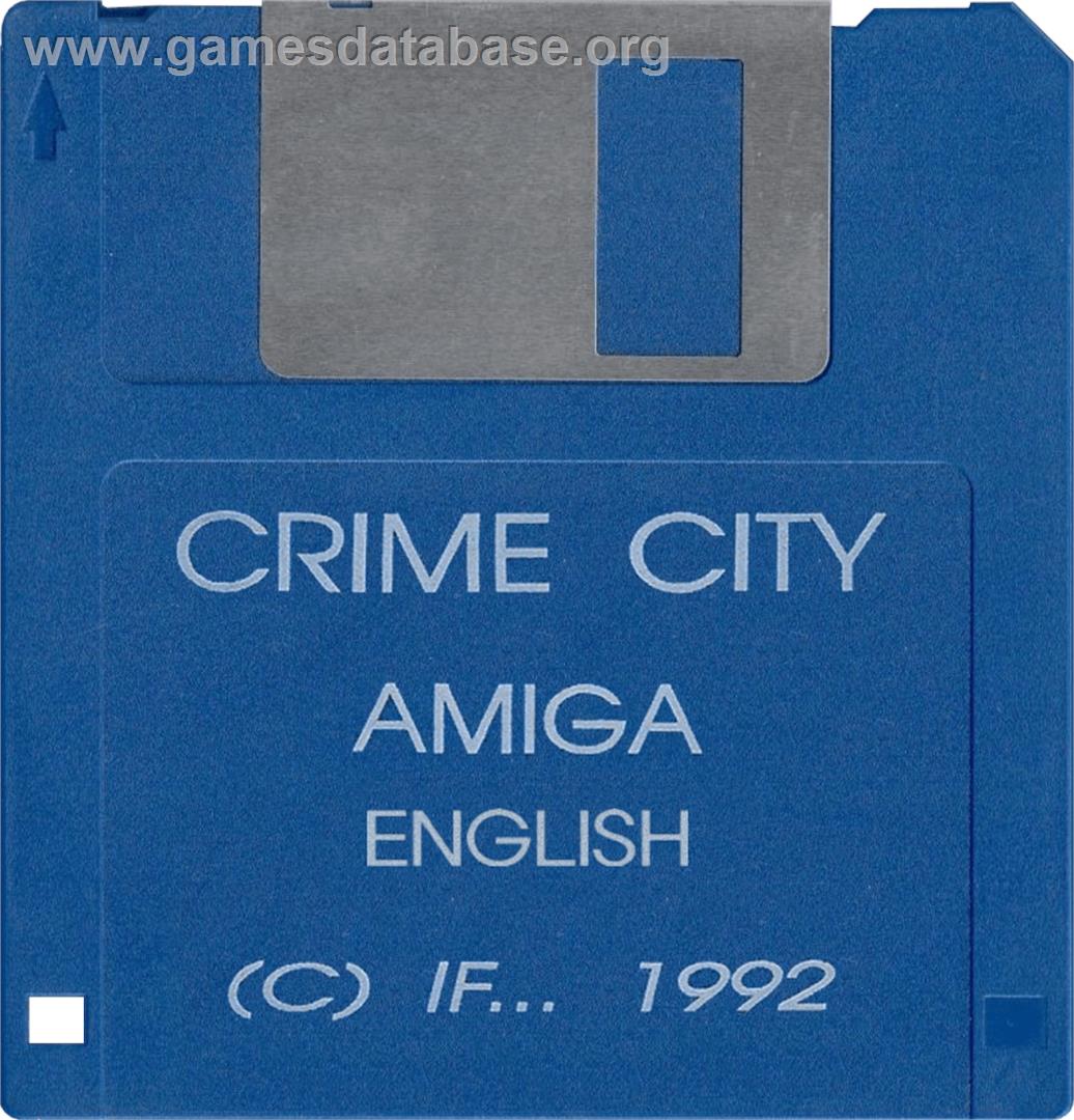 Crime City - Commodore Amiga - Artwork - Cartridge