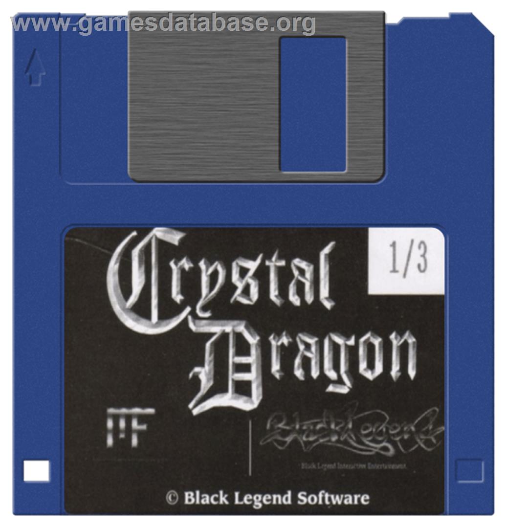 Crystal Dragon - Commodore Amiga - Artwork - Cartridge