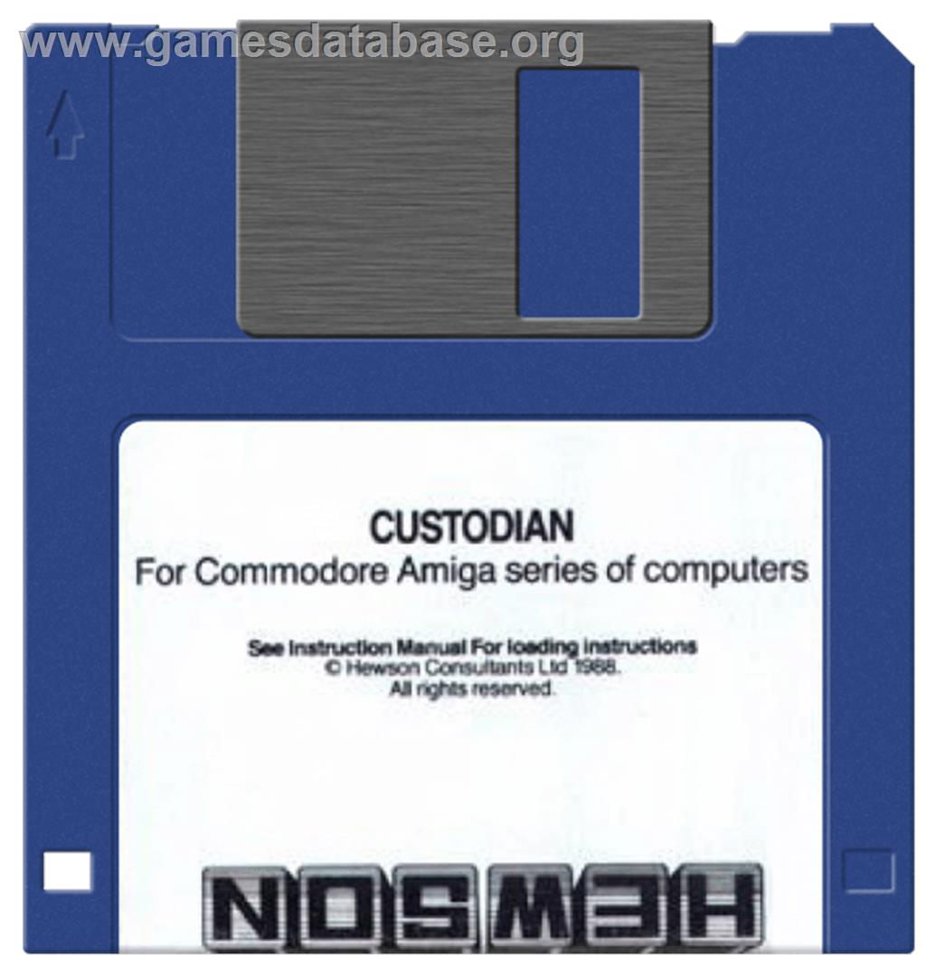 Custodian - Commodore Amiga - Artwork - Cartridge