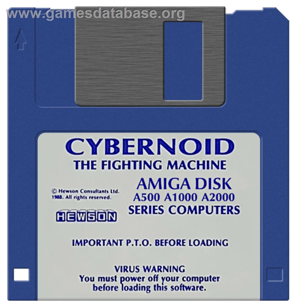 Cybernoid: The Fighting Machine - Commodore Amiga - Artwork - Cartridge