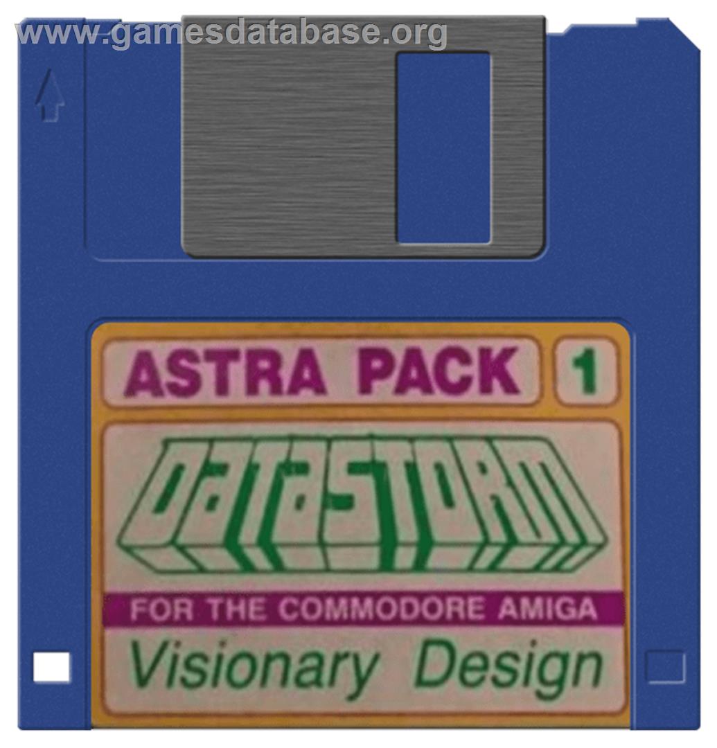 Datastorm - Commodore Amiga - Artwork - Cartridge