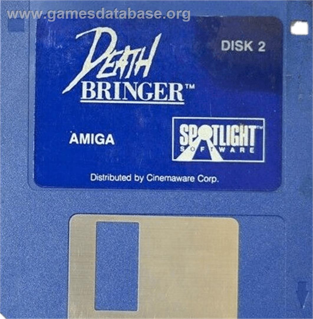 Death Bringer - Commodore Amiga - Artwork - Cartridge