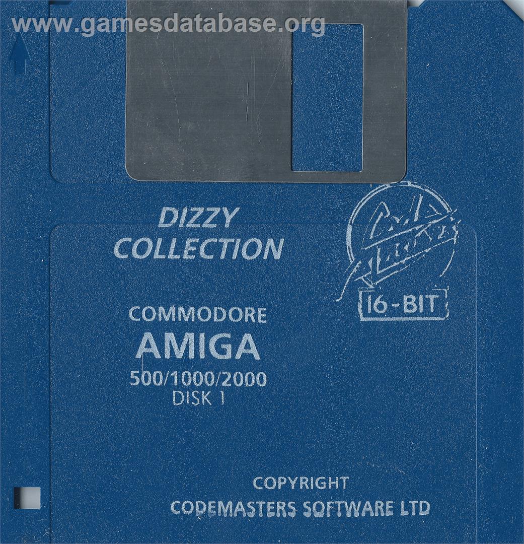 Dizzy Collection - Commodore Amiga - Artwork - Cartridge