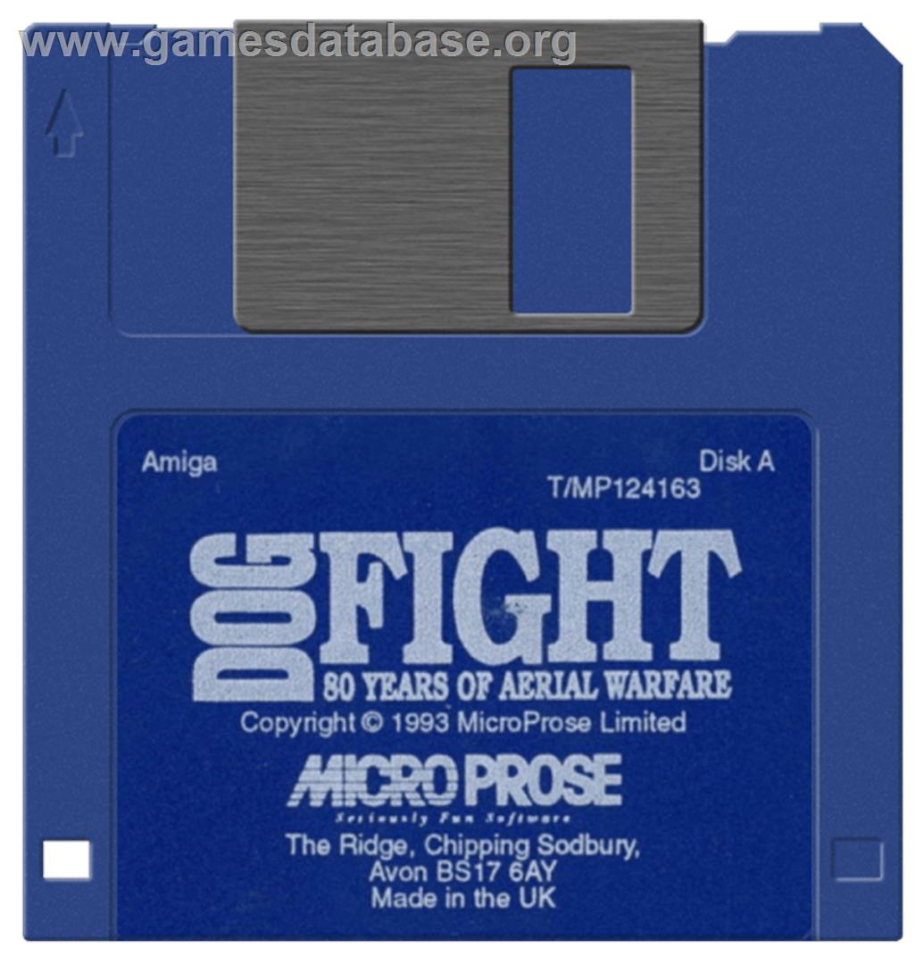 Dogfight - 80 Years of Aerial Warfare - Commodore Amiga - Artwork - Cartridge
