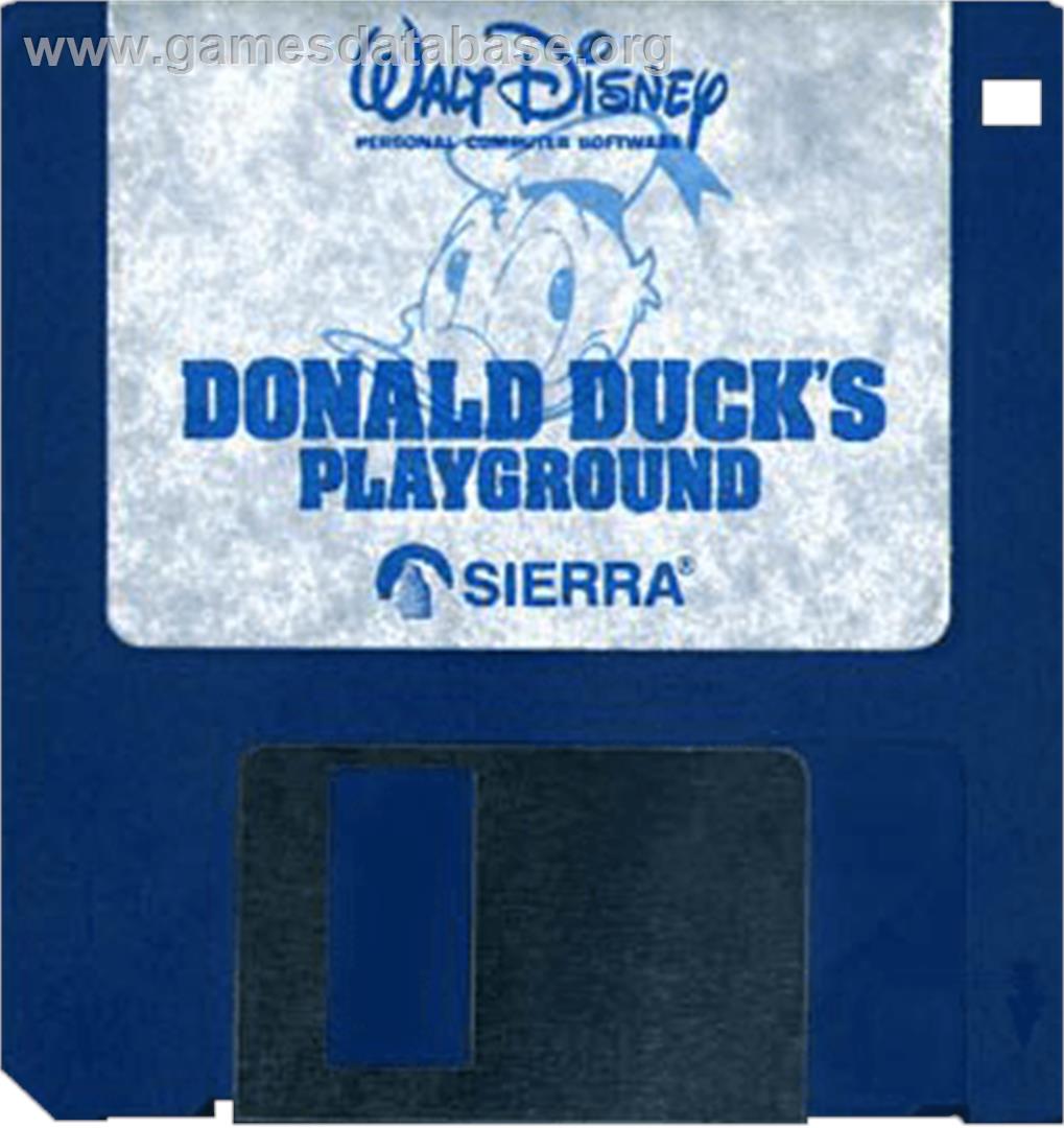 Donald Duck's Playground - Commodore Amiga - Artwork - Cartridge