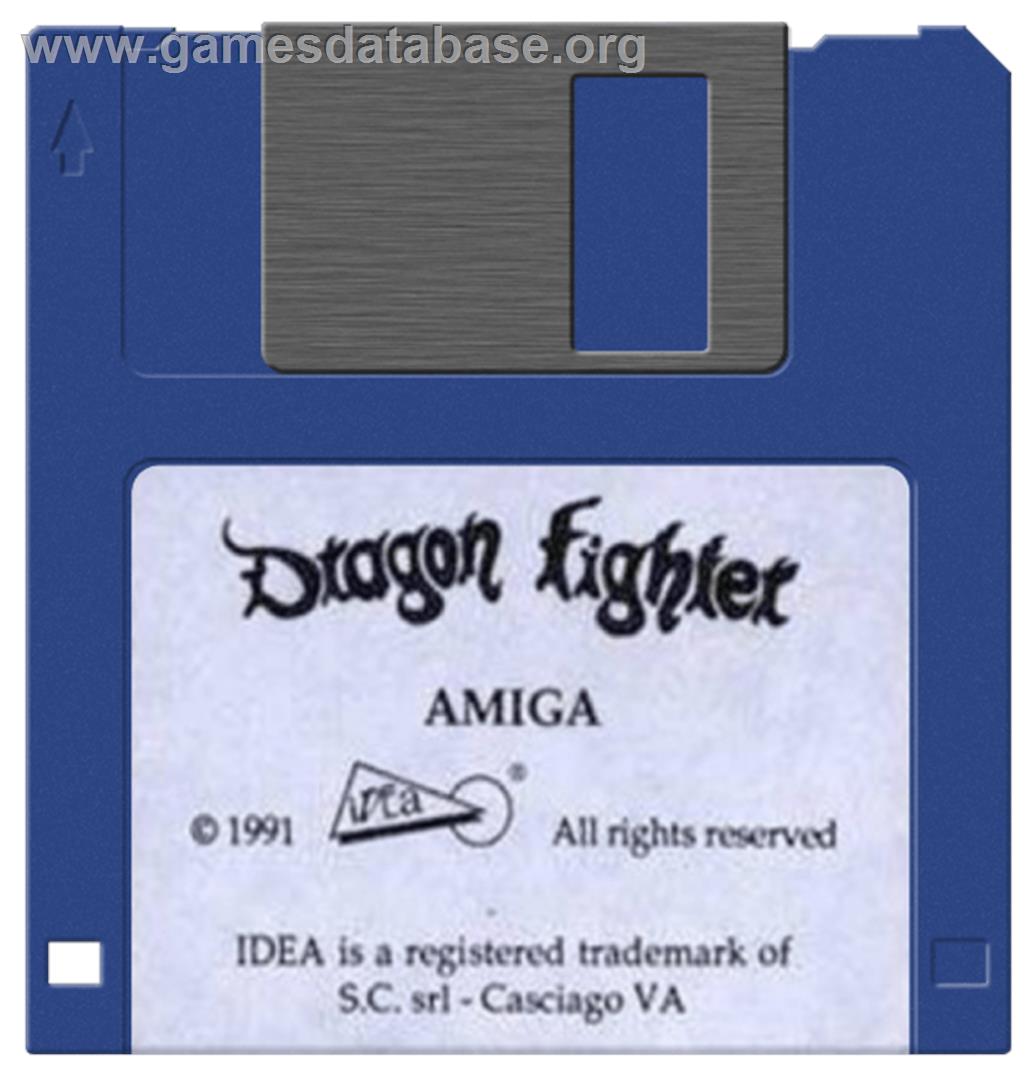 Dragon Fighter - Commodore Amiga - Artwork - Cartridge