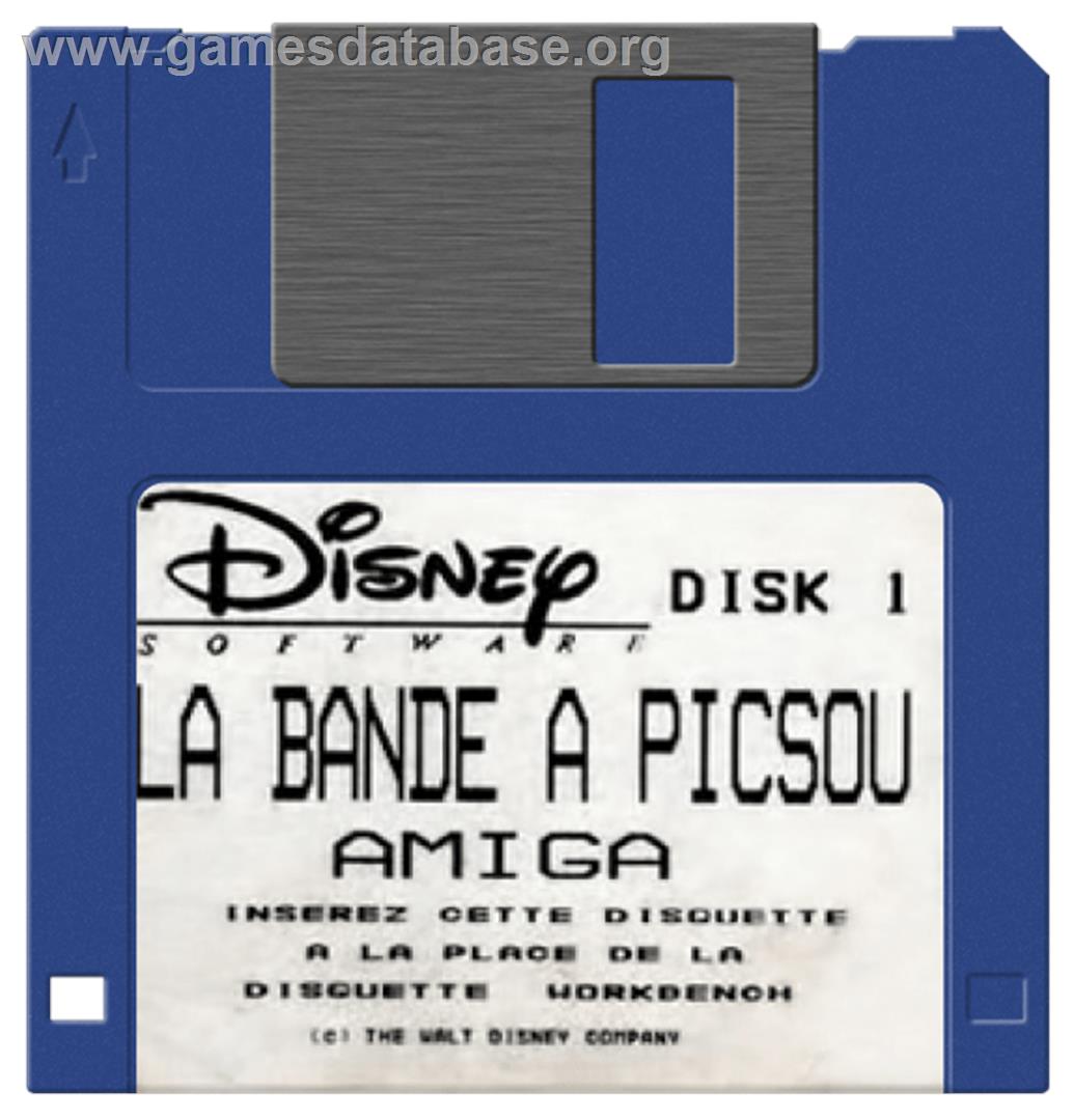 Duck Tales: The Quest for Gold - Commodore Amiga - Artwork - Cartridge