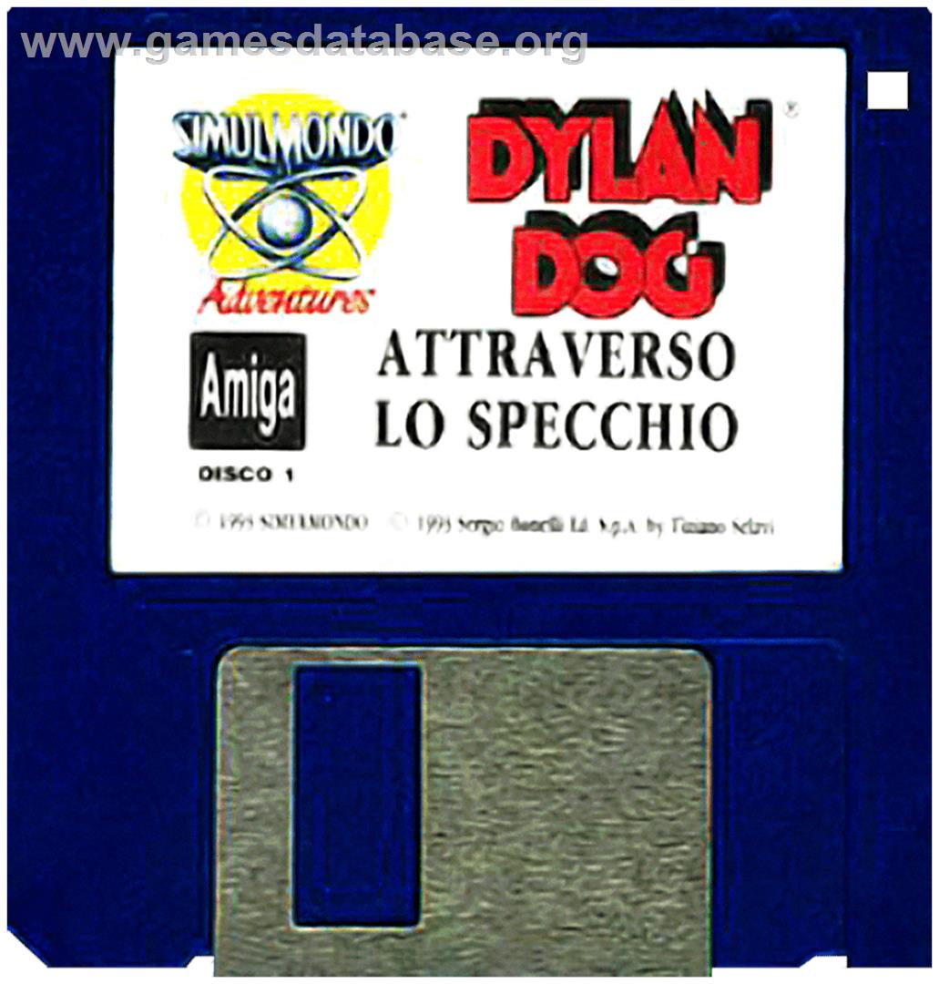 Dylan Dog: Through the Looking Glass - Commodore Amiga - Artwork - Cartridge