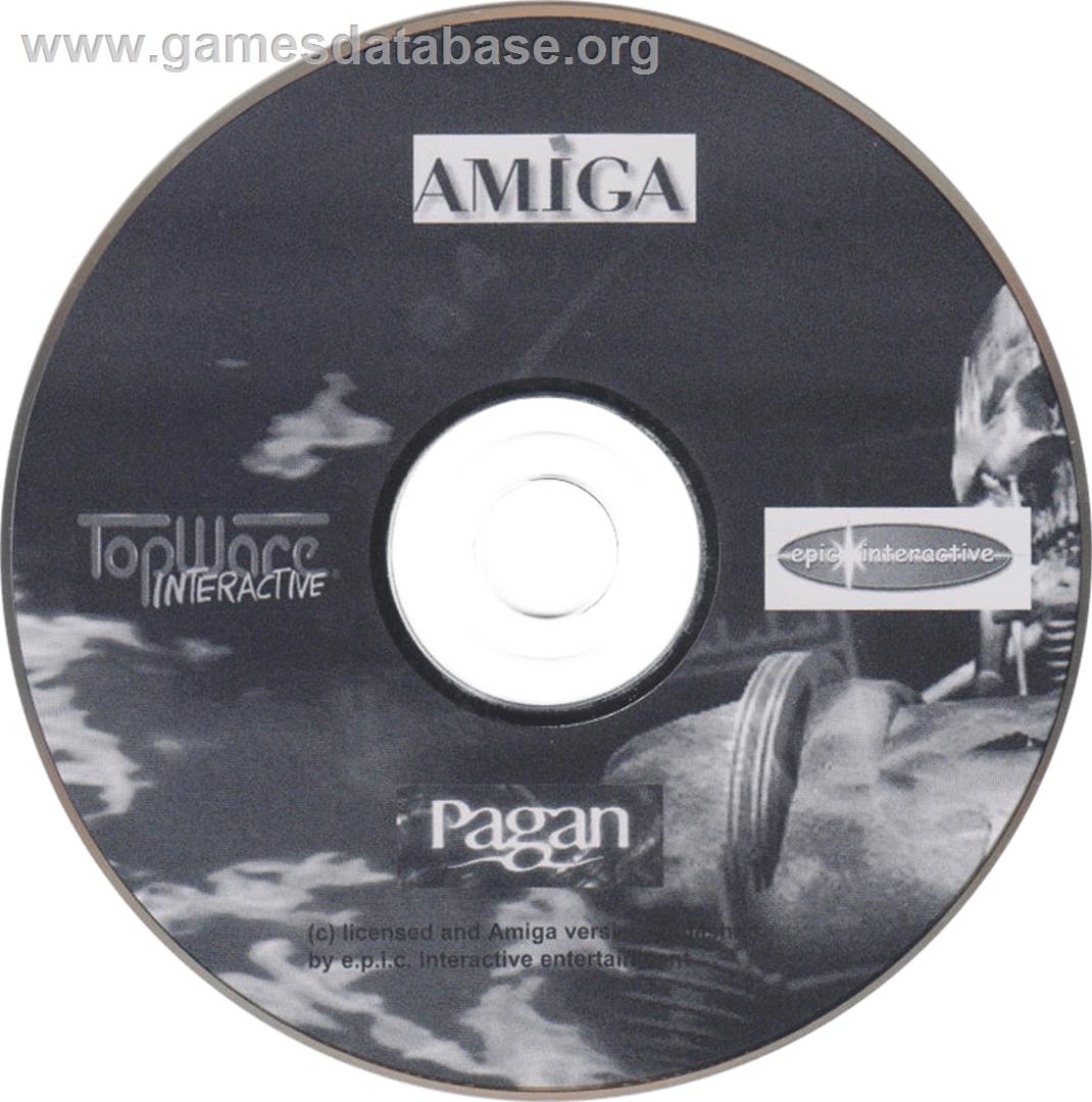 Earth 2140: Mission Pack - Commodore Amiga - Artwork - Cartridge