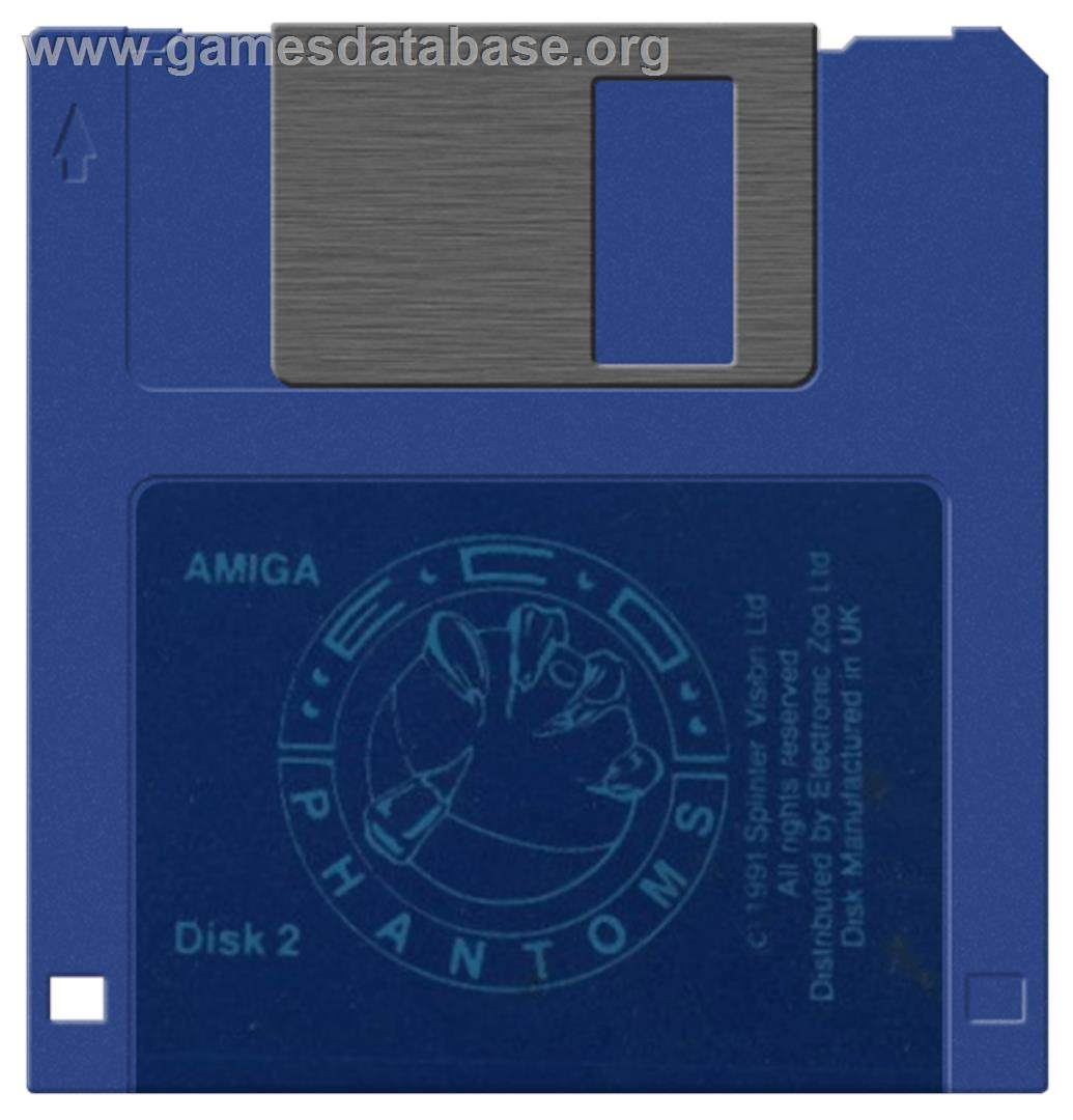 Eco Phantoms - Commodore Amiga - Artwork - Cartridge