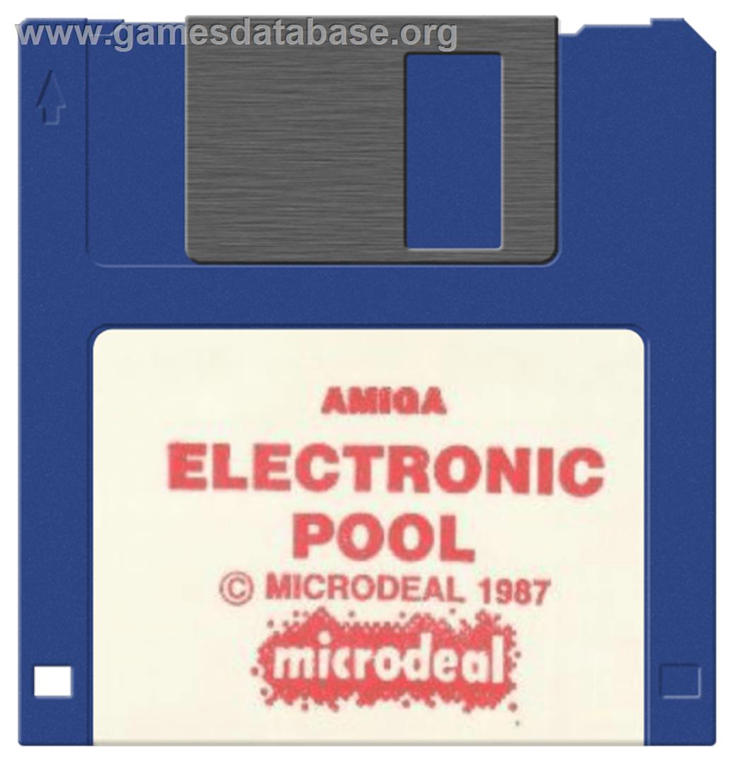 Electronic Pool - Commodore Amiga - Artwork - Cartridge