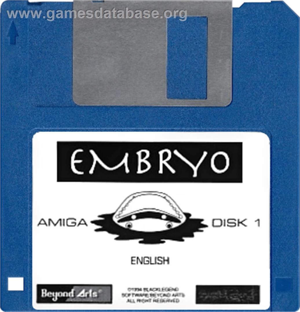 Embryo - Commodore Amiga - Artwork - Cartridge