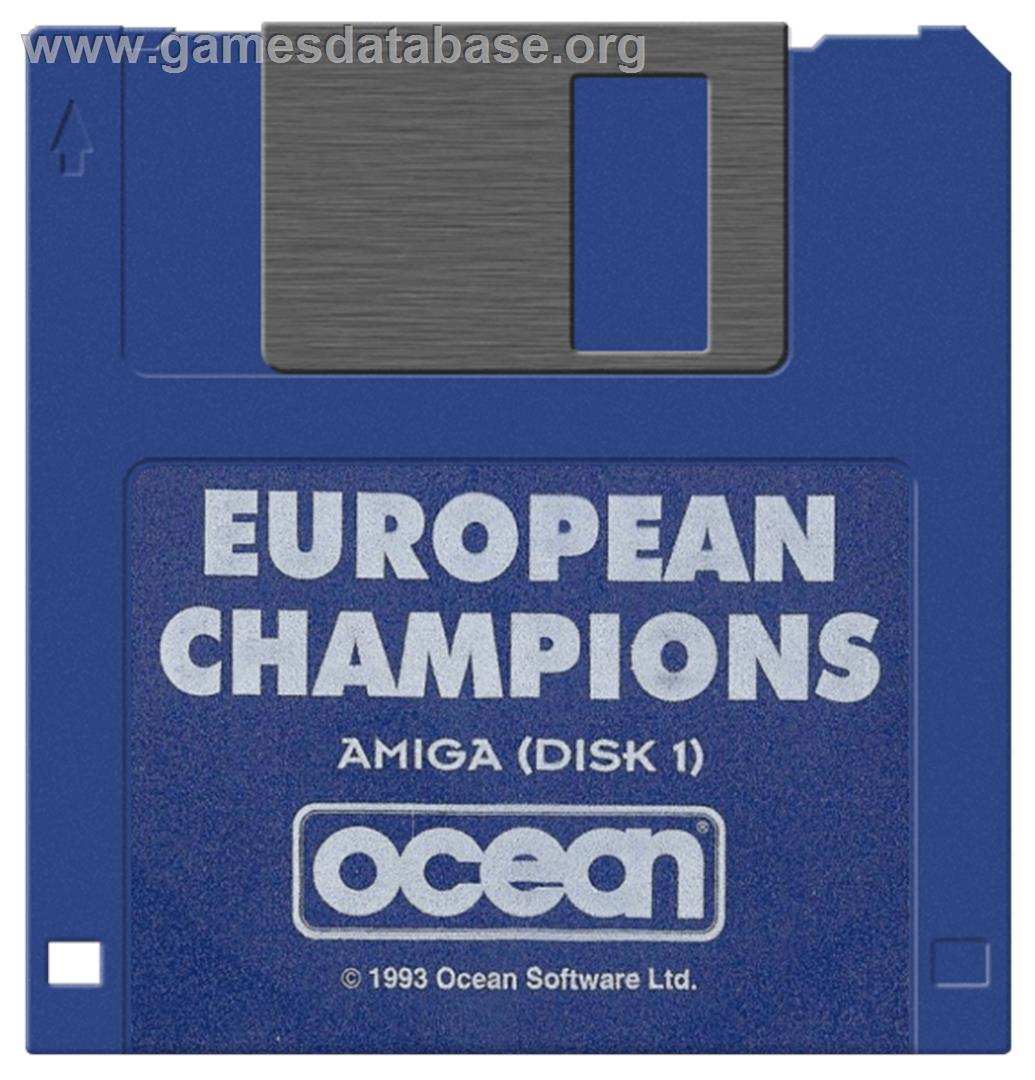 European Champions - Commodore Amiga - Artwork - Cartridge