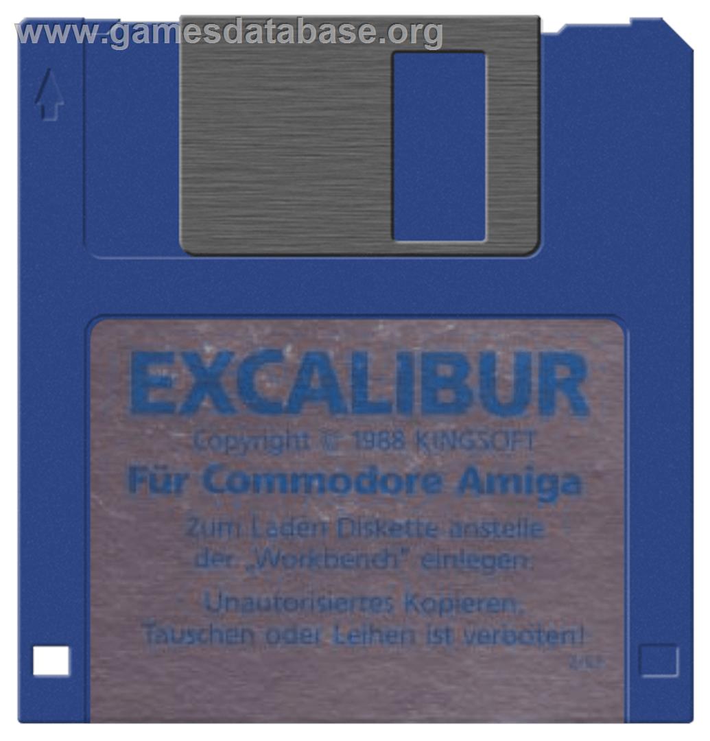Excalibur - Commodore Amiga - Artwork - Cartridge