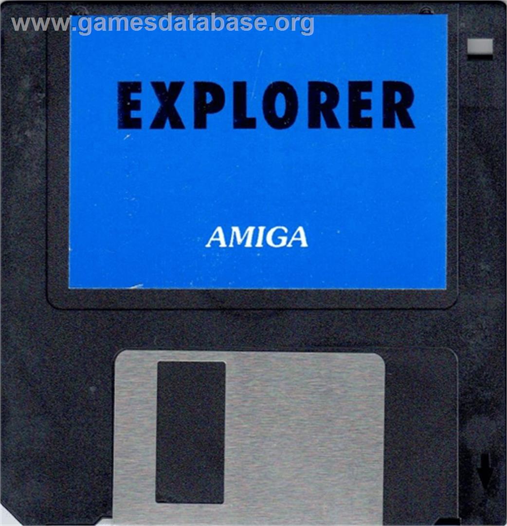 Explorer - Commodore Amiga - Artwork - Cartridge