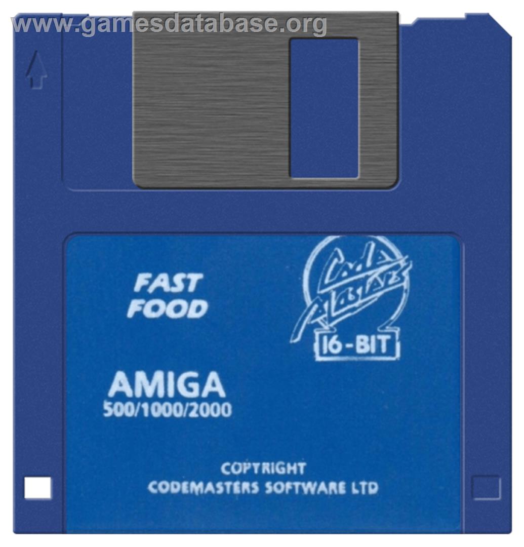 Fast Food - Commodore Amiga - Artwork - Cartridge