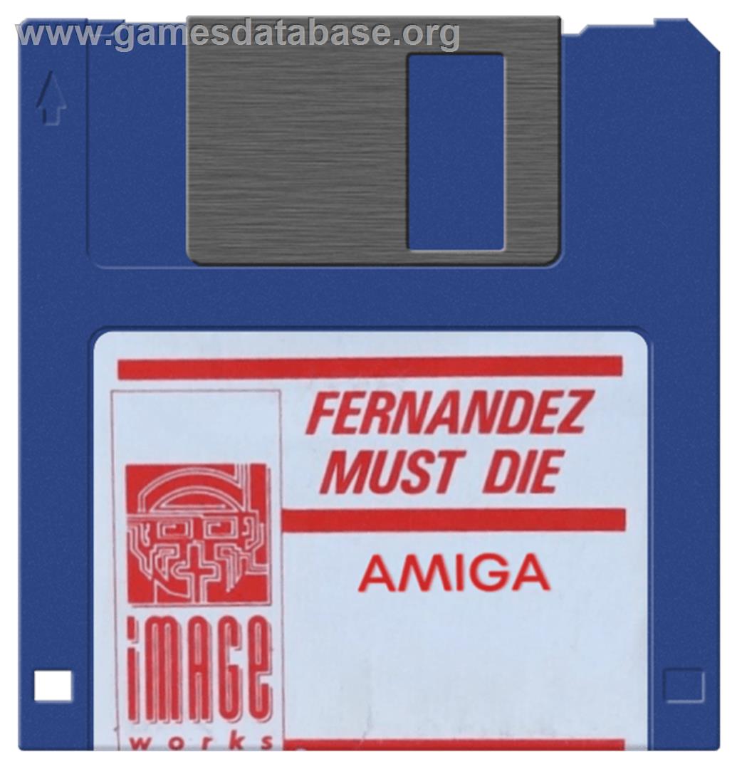 Fernandez Must Die - Commodore Amiga - Artwork - Cartridge