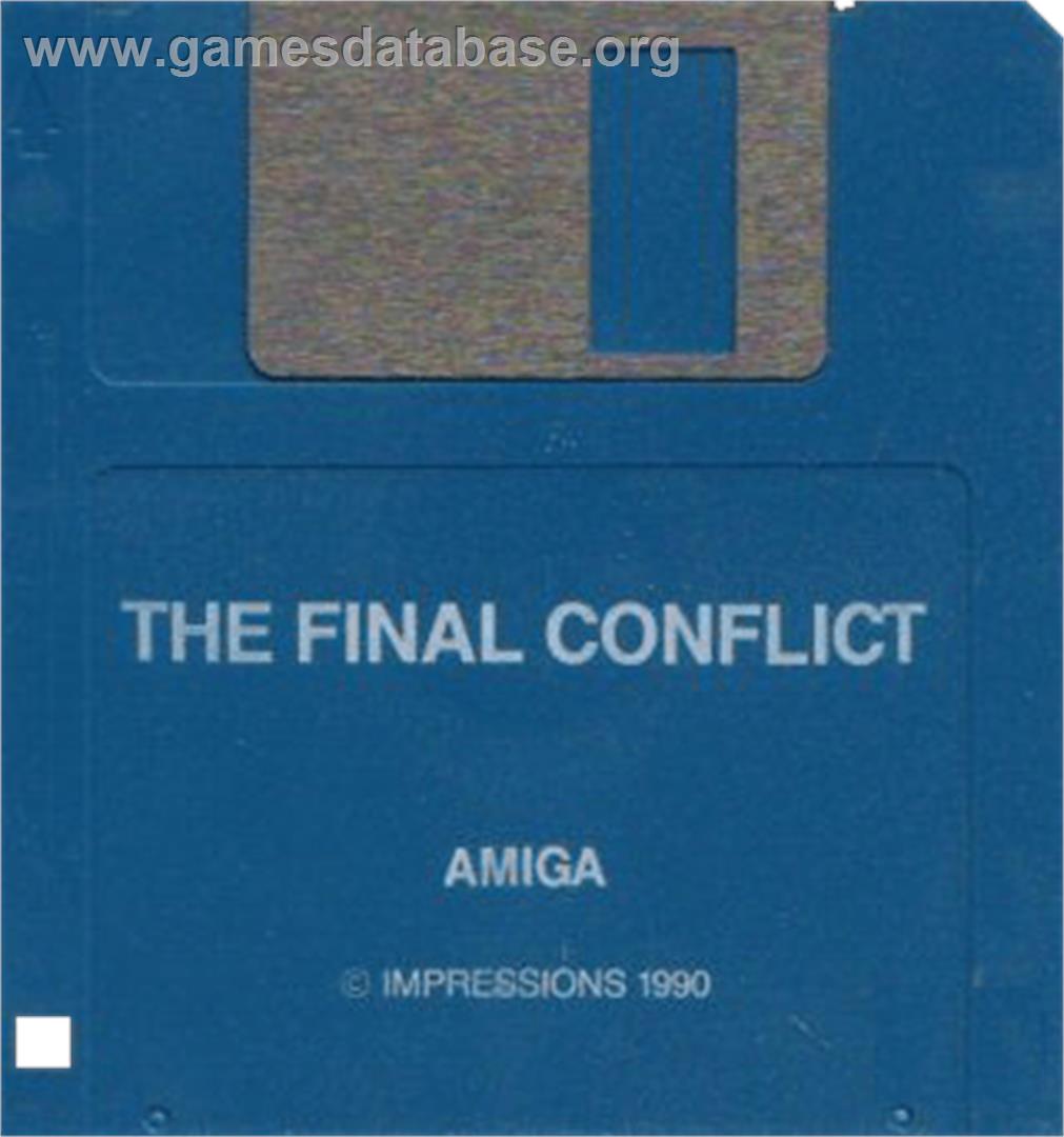 Final Conflict - Commodore Amiga - Artwork - Cartridge
