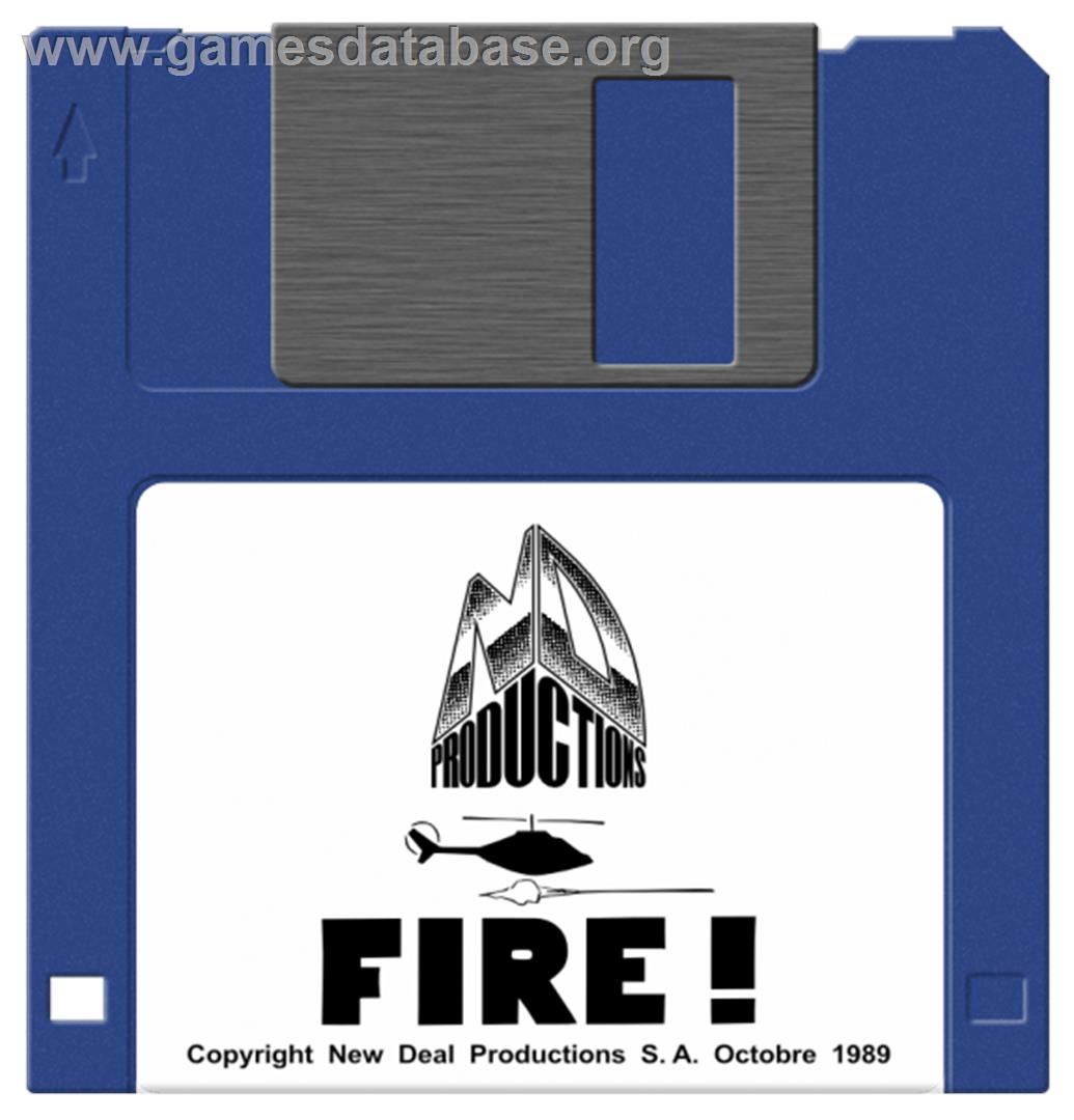 Fire! - Commodore Amiga - Artwork - Cartridge