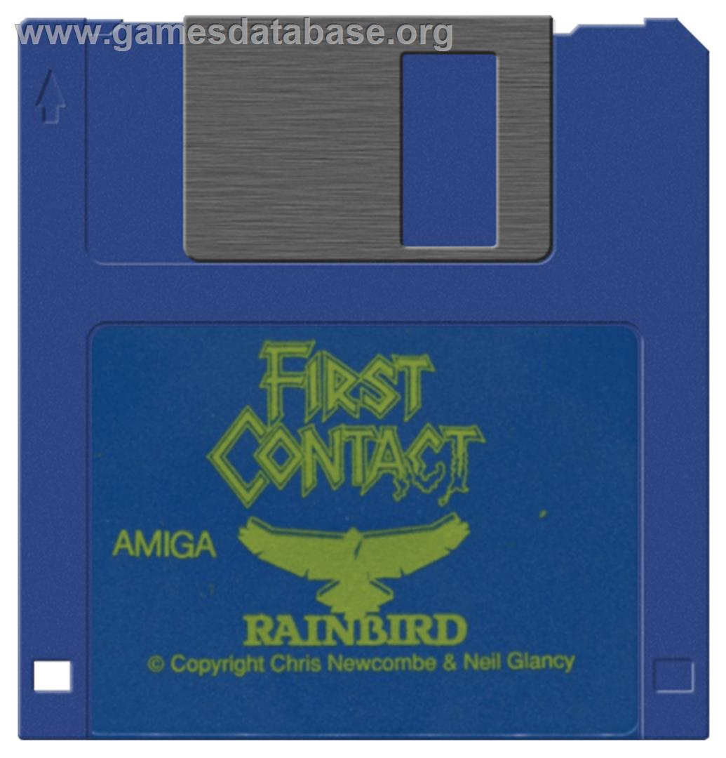First Contact - Commodore Amiga - Artwork - Cartridge