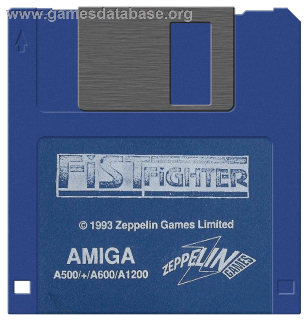 Fist Fighter - Commodore Amiga - Artwork - Cartridge