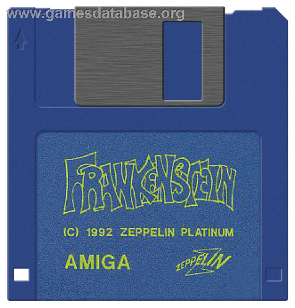 Frankenstein - Commodore Amiga - Artwork - Cartridge