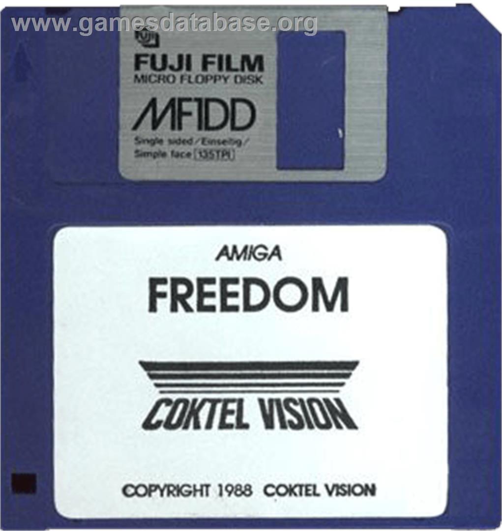 Freedom: Rebels in the Darkness - Commodore Amiga - Artwork - Cartridge