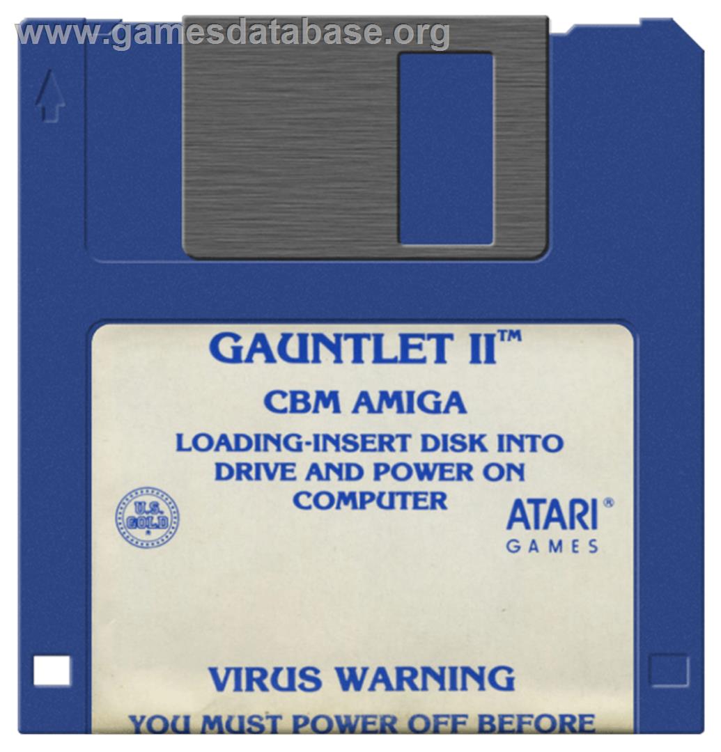 Gauntlet 2 - Commodore Amiga - Artwork - Cartridge