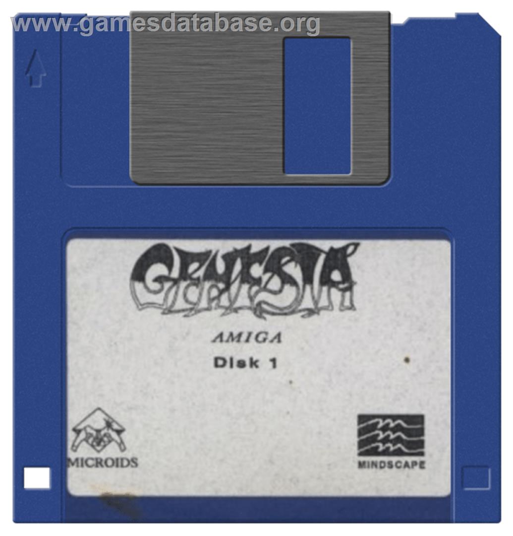 Genesia - Commodore Amiga - Artwork - Cartridge