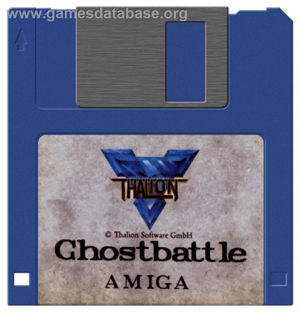 Ghost Battle - Commodore Amiga - Artwork - Cartridge