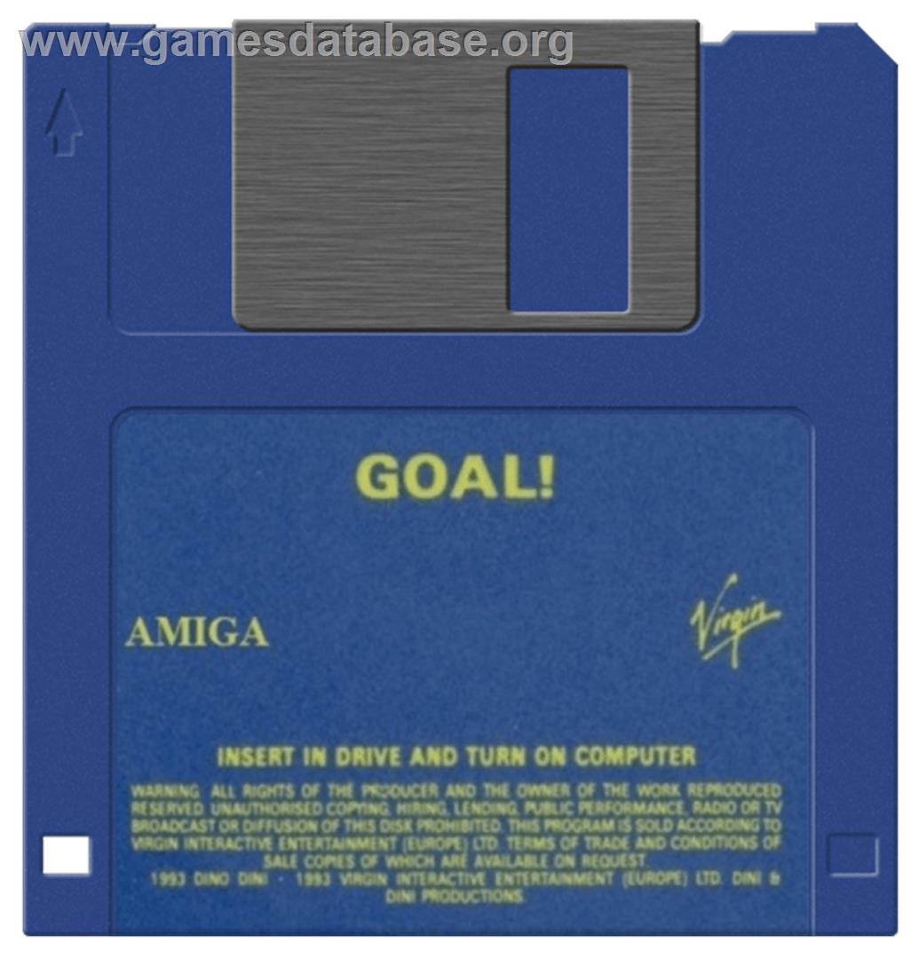 Goal! - Commodore Amiga - Artwork - Cartridge