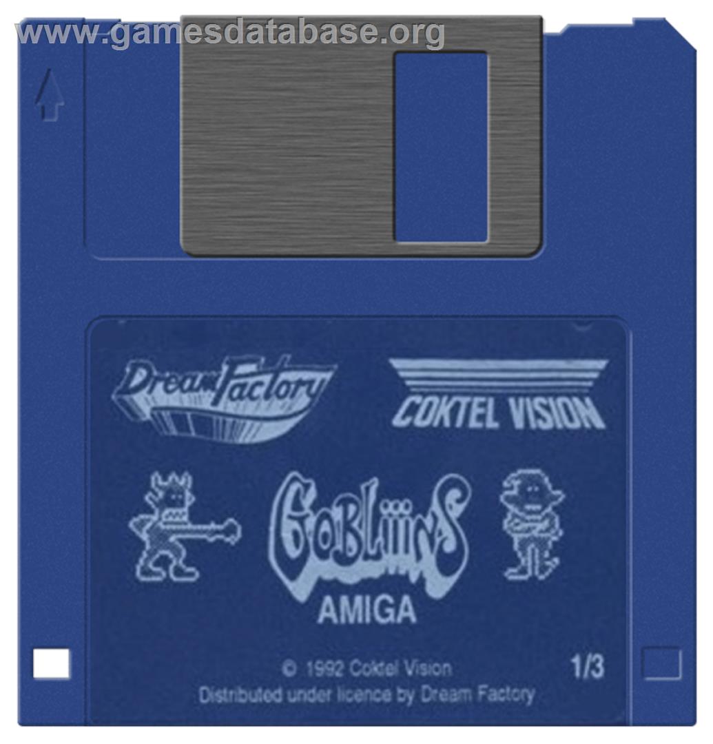 Gobliiins - Commodore Amiga - Artwork - Cartridge