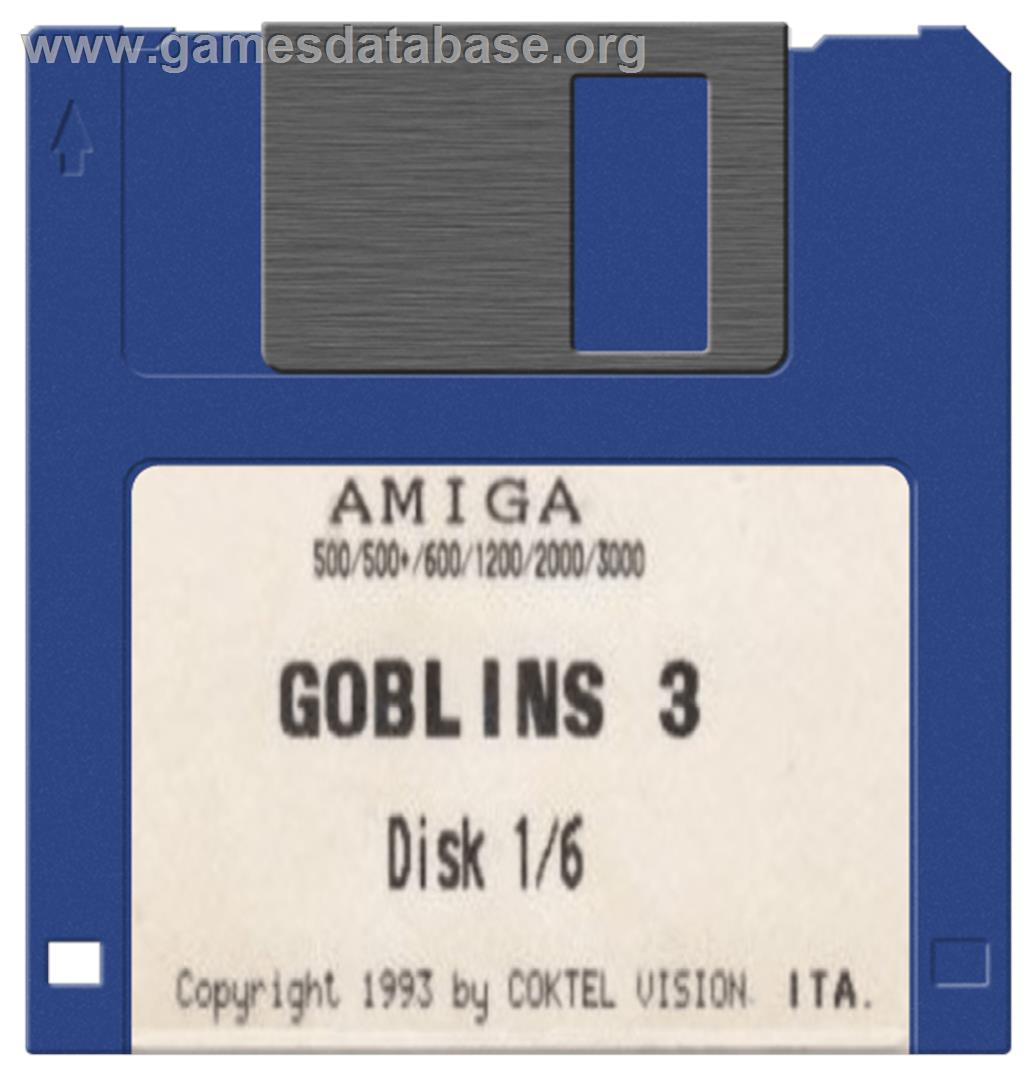 Goblins 3 - Commodore Amiga - Artwork - Cartridge