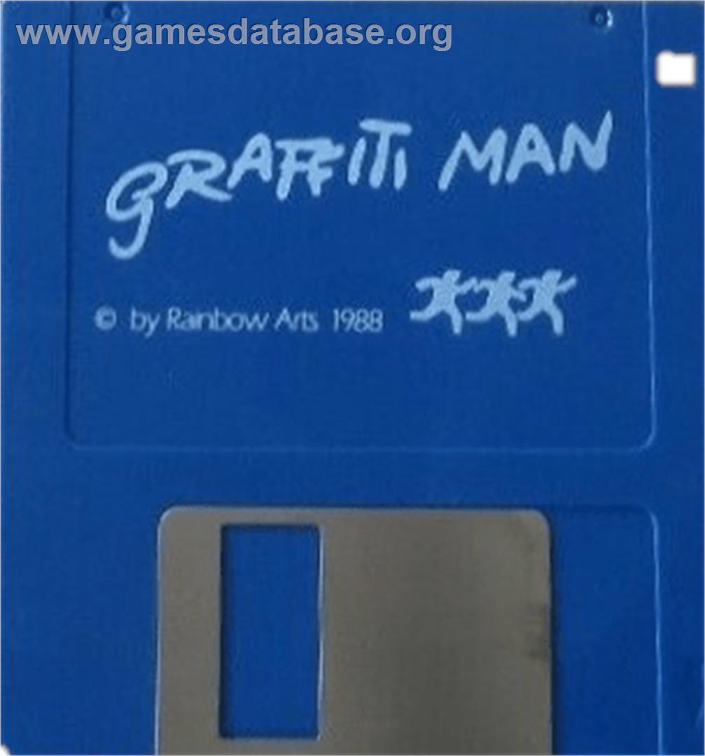 Graffiti Man - Commodore Amiga - Artwork - Cartridge