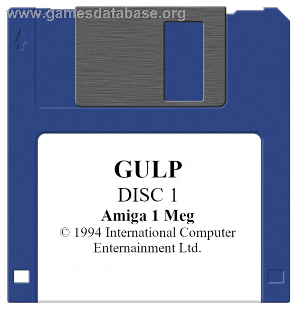 Gulp - Commodore Amiga - Artwork - Cartridge