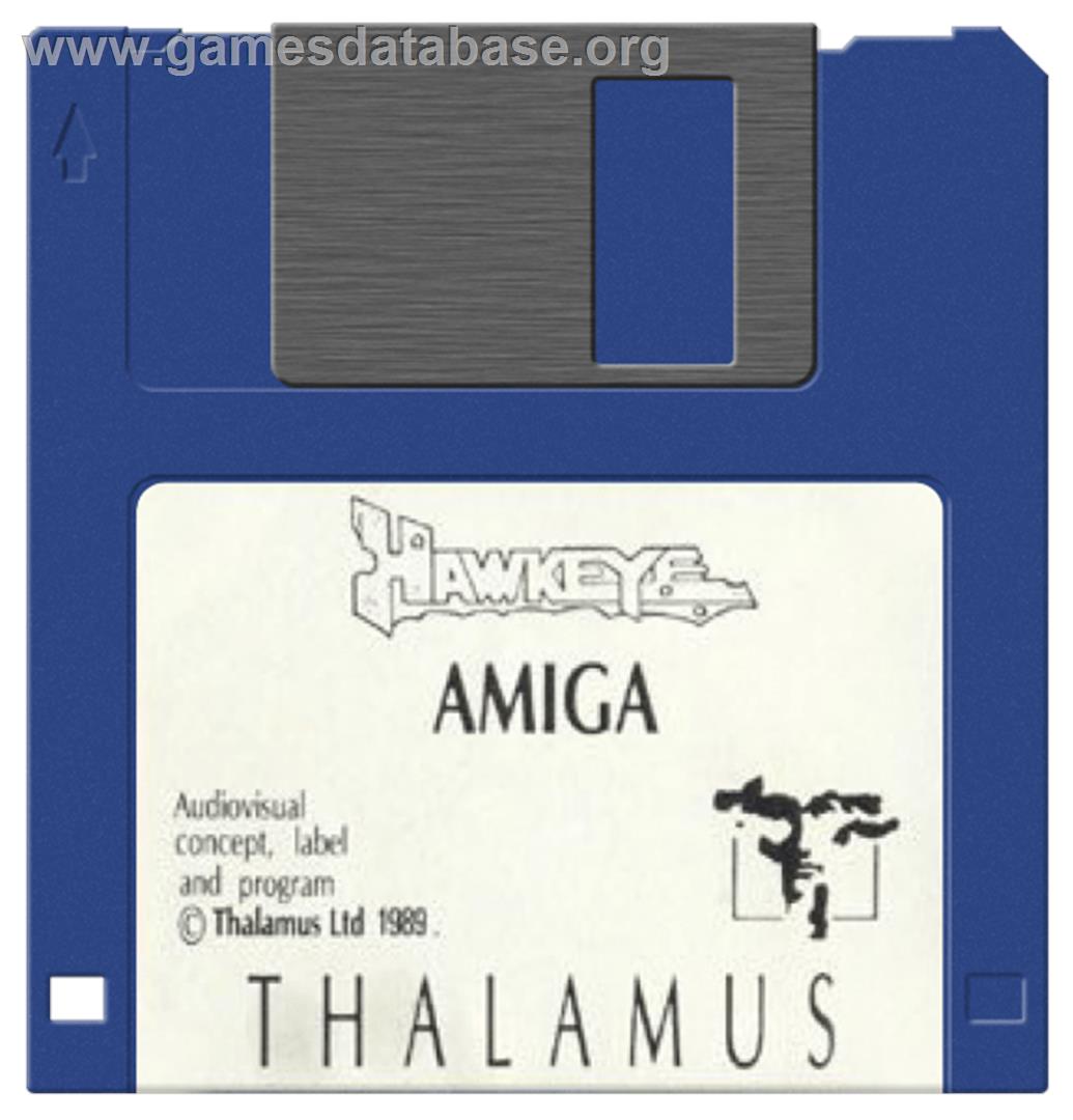 Hawkeye - Commodore Amiga - Artwork - Cartridge