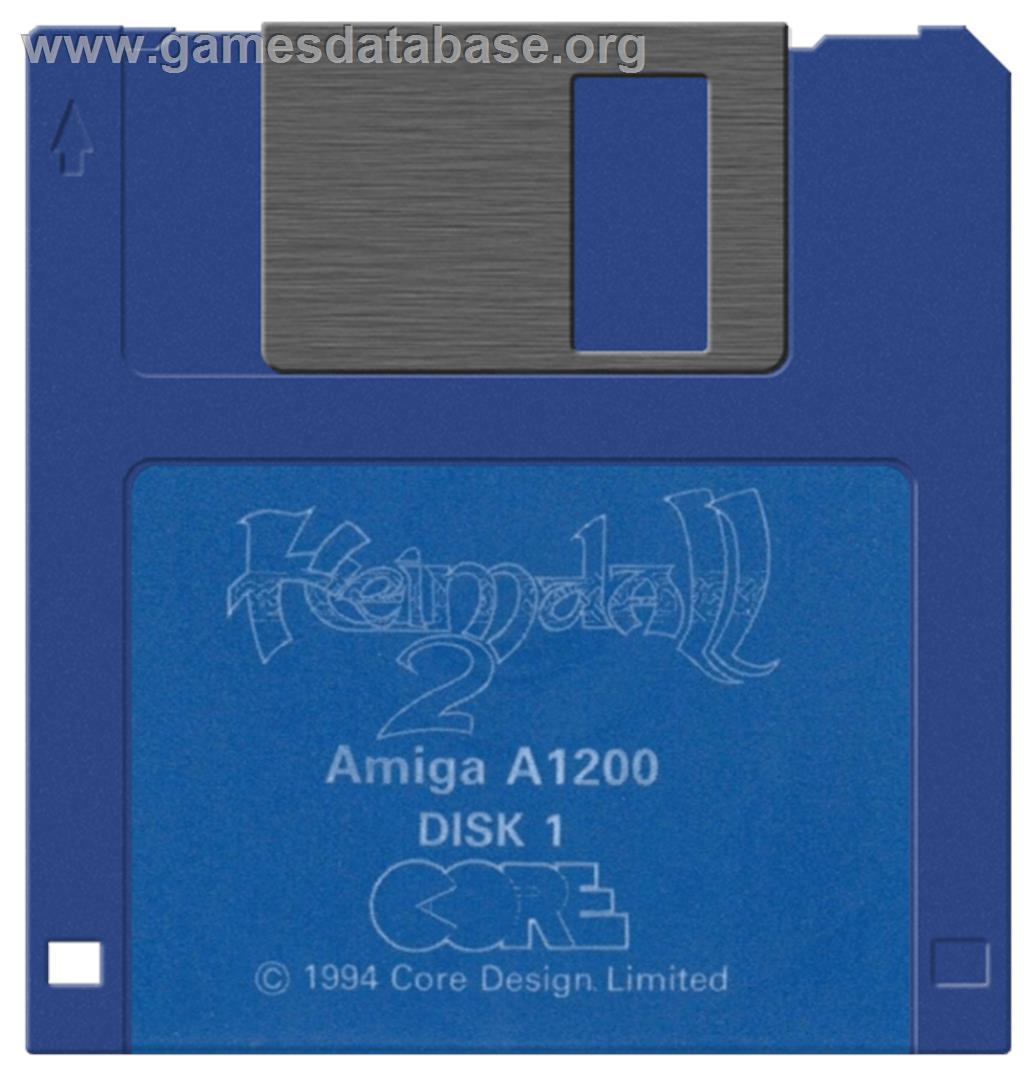 Heimdall 2: Into the Hall of Worlds - Commodore Amiga - Artwork - Cartridge