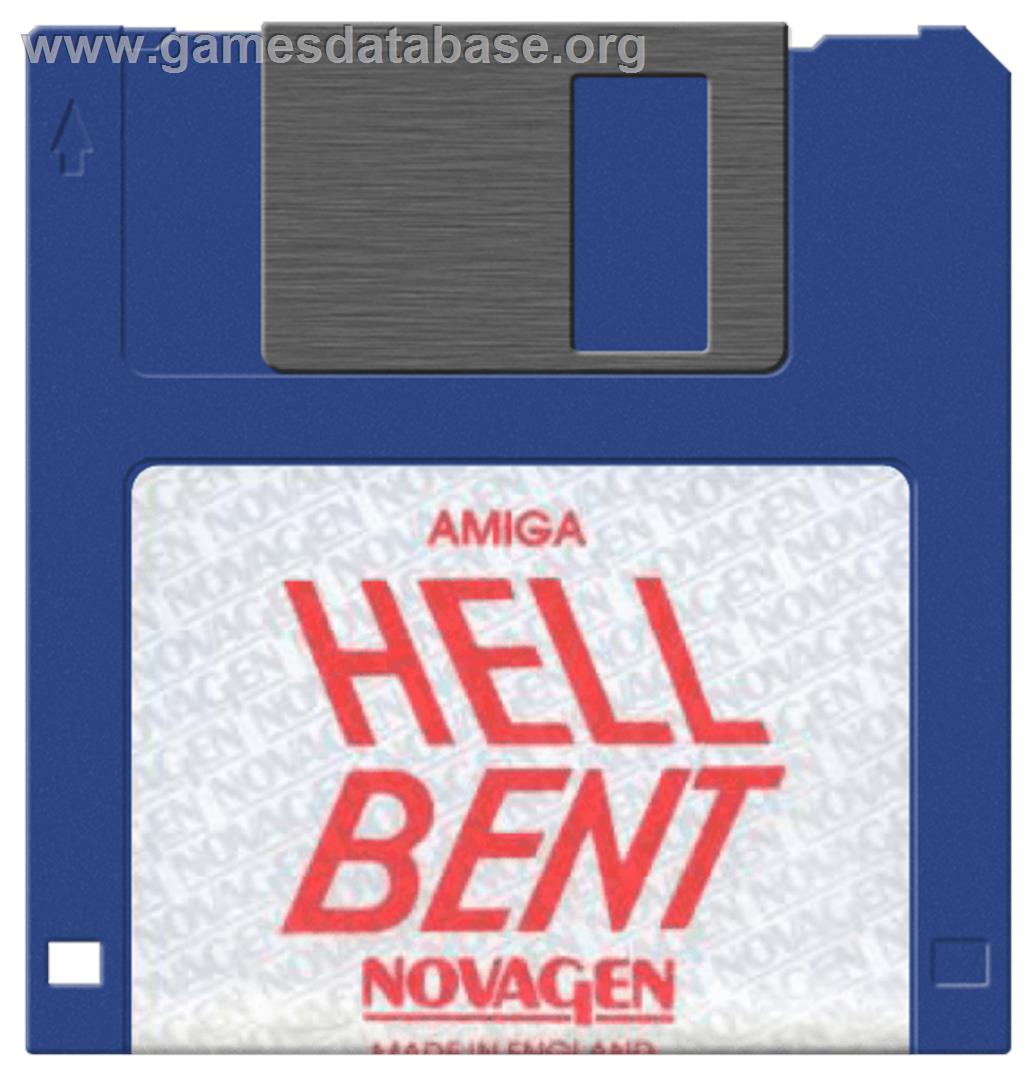 Hell Bent - Commodore Amiga - Artwork - Cartridge