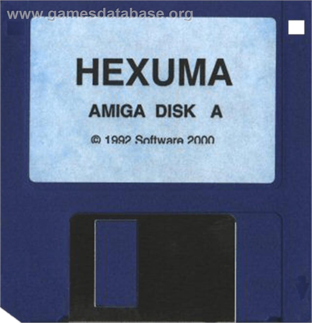 Hexuma: Das Auge des Kal - Commodore Amiga - Artwork - Cartridge