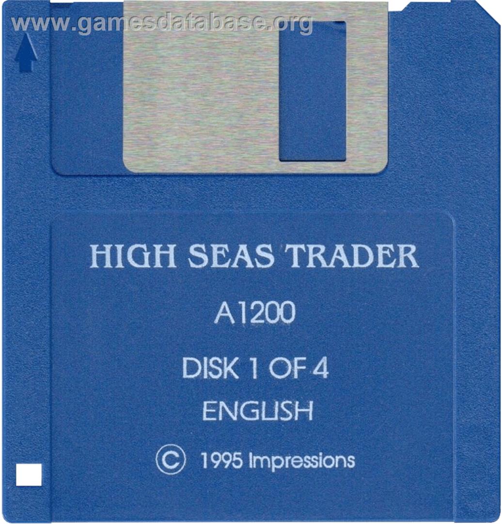 High Seas Trader - Commodore Amiga - Artwork - Cartridge