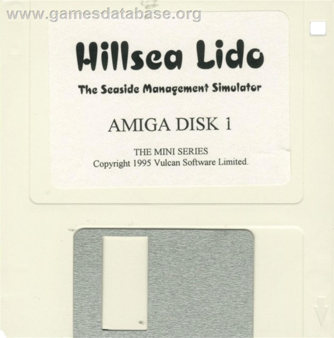 Hillsea Lido - Commodore Amiga - Artwork - Cartridge