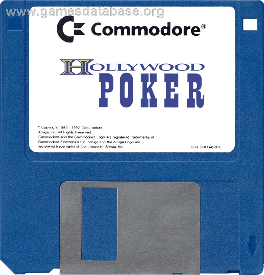 Hollywood Poker - Commodore Amiga - Artwork - Cartridge