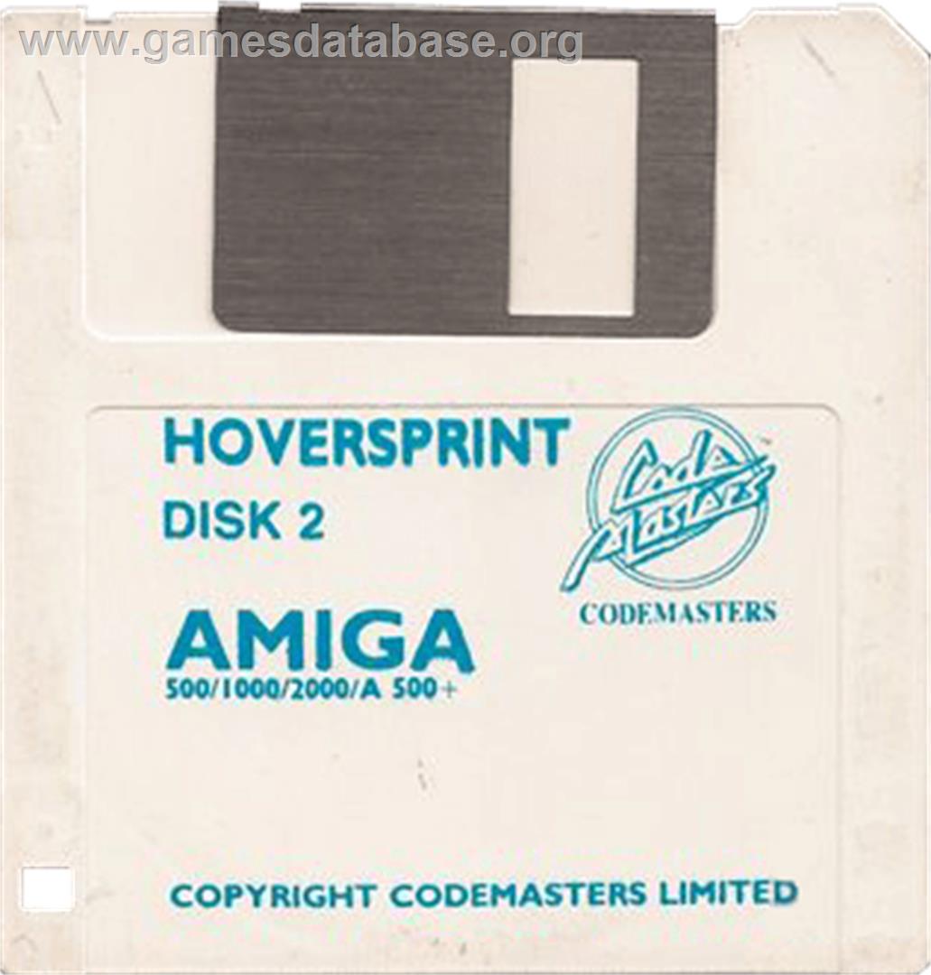 Hoversprint - Commodore Amiga - Artwork - Cartridge