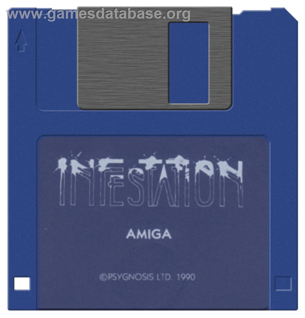 Infestation - Commodore Amiga - Artwork - Cartridge