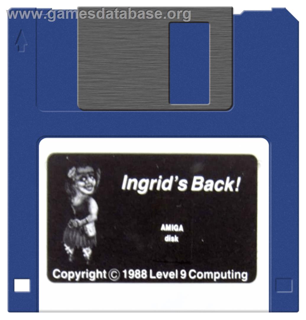 Ingrid's Back! - Commodore Amiga - Artwork - Cartridge