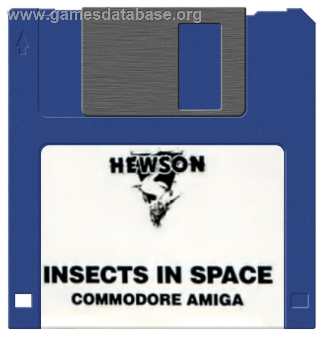 Insects In Space - Commodore Amiga - Artwork - Cartridge