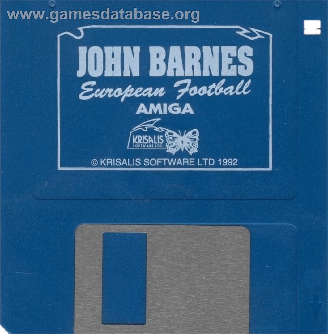 John Barnes' European Football - Commodore Amiga - Artwork - Cartridge