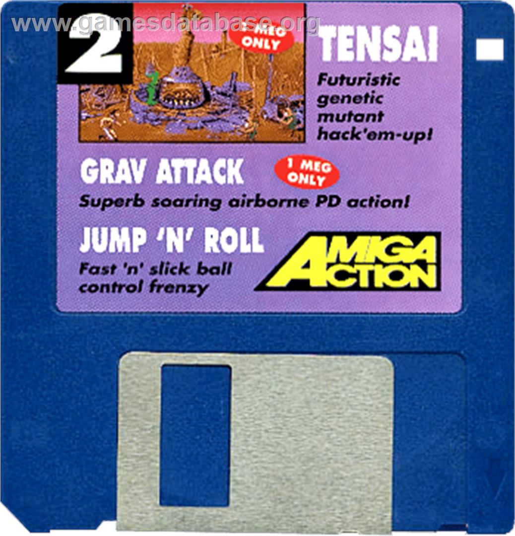 Jump 'N' Roll - Commodore Amiga - Artwork - Cartridge