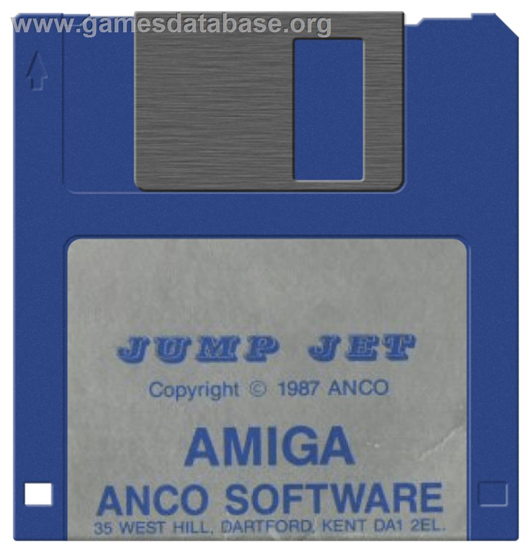 Jump Jet - Commodore Amiga - Artwork - Cartridge